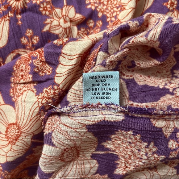 Sivana Spirit Rayon Floral Maxi Dress S - Picture 6 of 7